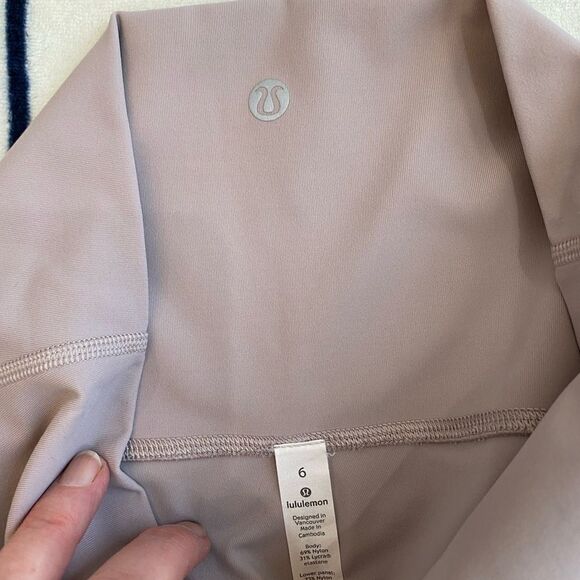 Lululemon Wunder Under Crop High-Rise Roll Down Scallop Full -On Luxtreme 23” - Picture 10 of 10